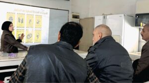 قسم الكيمياء يقيم ورشة حول إجراءات التعامل الآمن مع نفايات المختبر