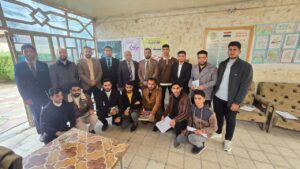 زيارة علمية لطلبة قسم الفيزياء إلى إعدادية الريف للبنين